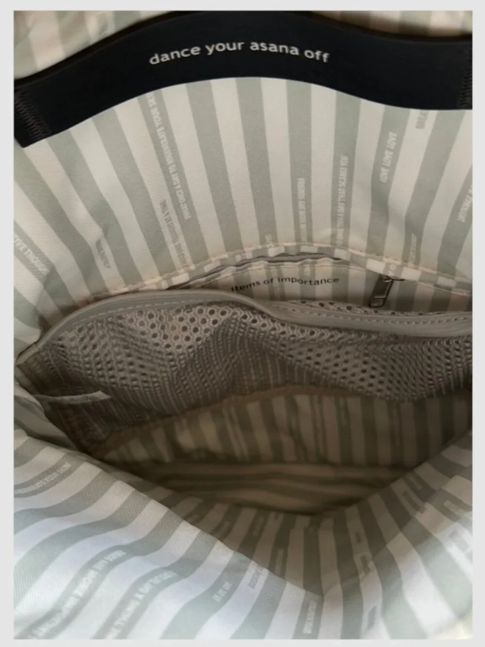 Lululemon Festival Bag Blue Green Crossbody Water Resistant